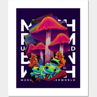 Mushroom Posters and Art